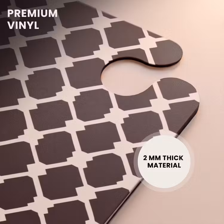 CaseSwap™ - Brown - Checkered pattern - Geometric — 6