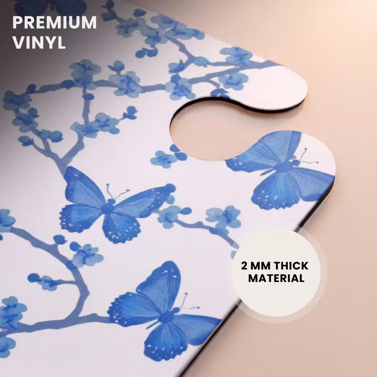 CaseSwap™ - Butterfly - Flowers - Blue — 6
