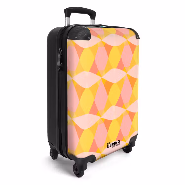 CaseSwap™ - Colorful - Checkered pattern - Leaf shapes — 2