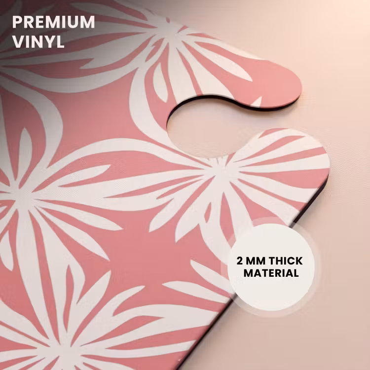 CaseSwap™ - Pink - Floral motif - White - Modern — 6