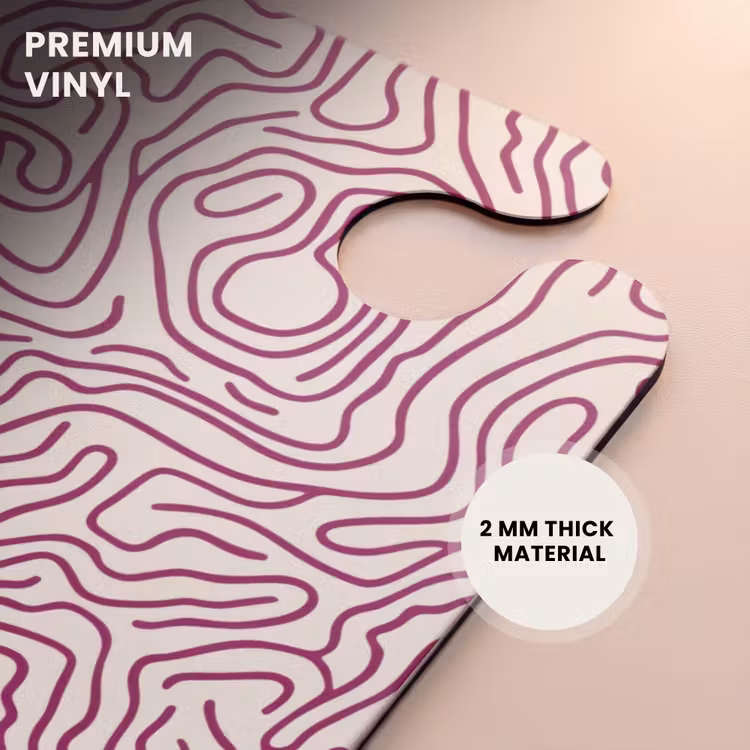 CaseSwap™ - Winding line - Magenta - Cream — 6