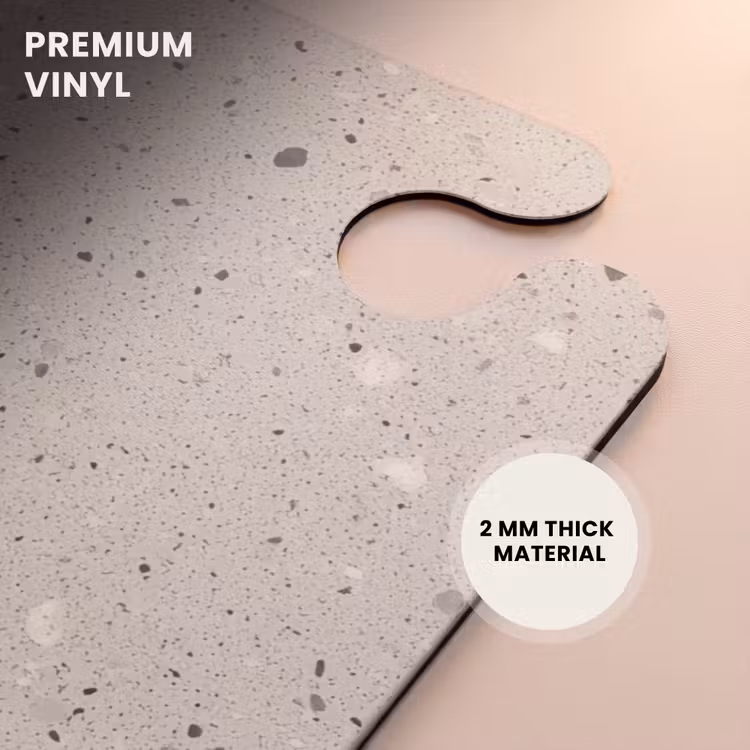 CaseSwap™ - Light beige - Terrazzo - Gray — 6