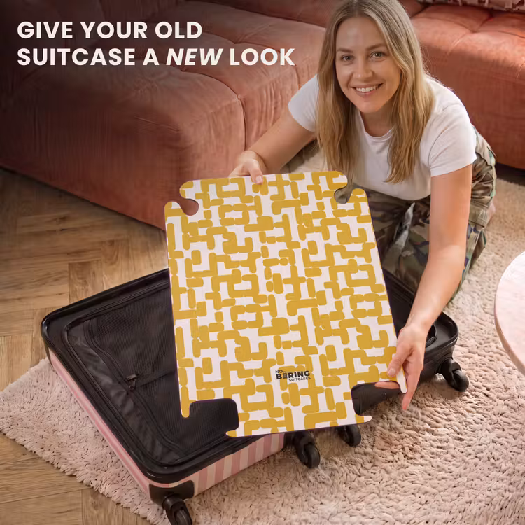 CaseSwap™ - Yellow - Beige - Pattern — 3