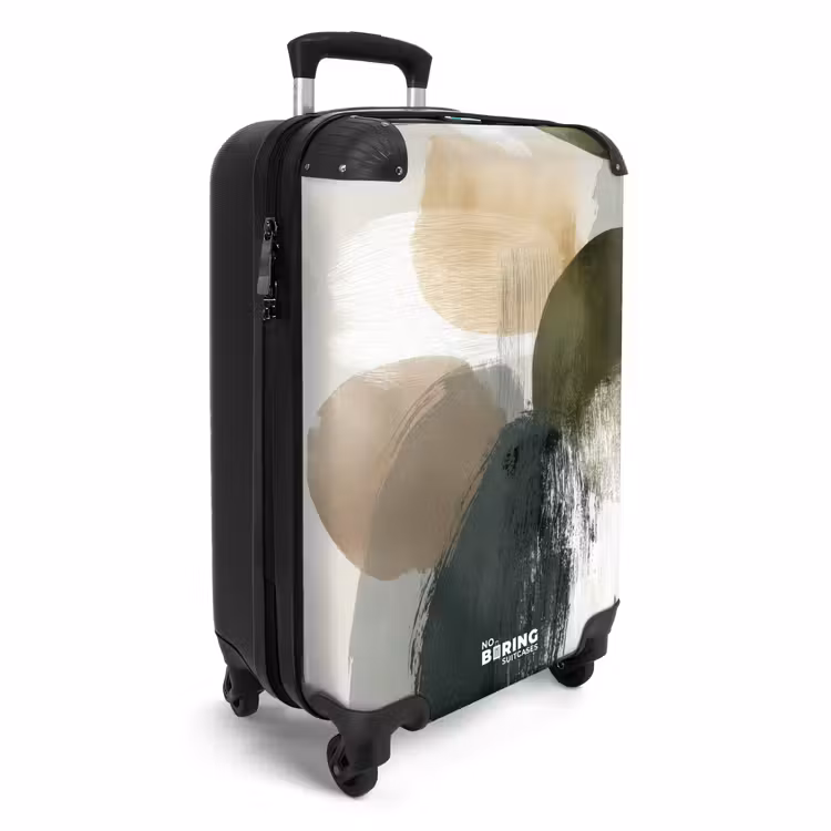 CaseSwap™ - Minimalist - Circles - Brush strokes - Beige — 2