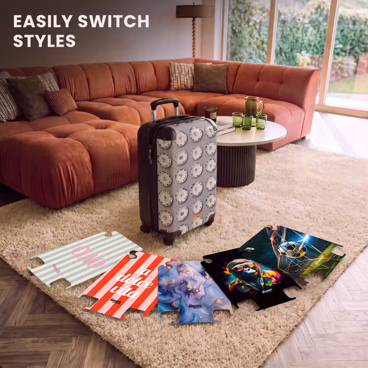 CaseSwap™ - Signs - Flowers - Blue - White — 5