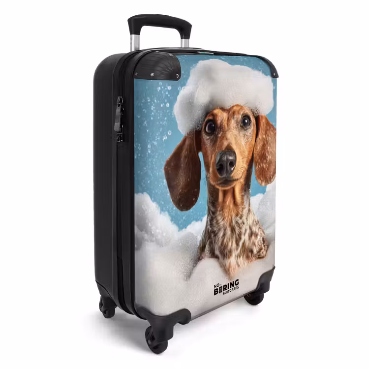 CaseSwap™ - Dachshund - Bath - Foam - Water drops — 2