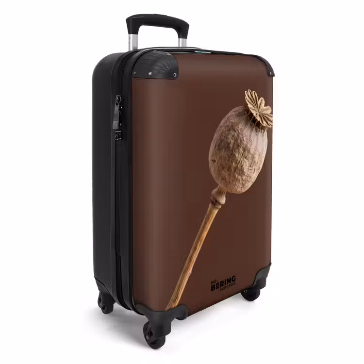 CaseSwap™ - Poppy Bulb - Dried Flower - Brown - Minimalist — 2