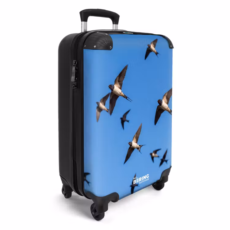 CaseSwap™ - Swallows - Flying - Blue — 2