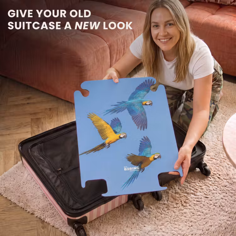 CaseSwap™ - Parrot - Flying - Blue - Yellow — 3