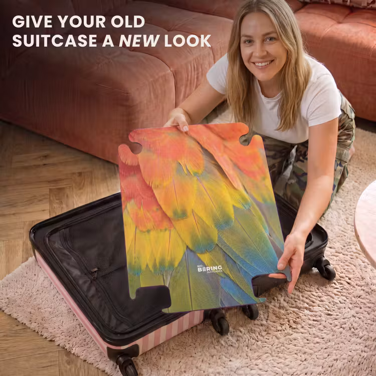 CaseSwap™ - Feathers - Macaw - Colorful — 3