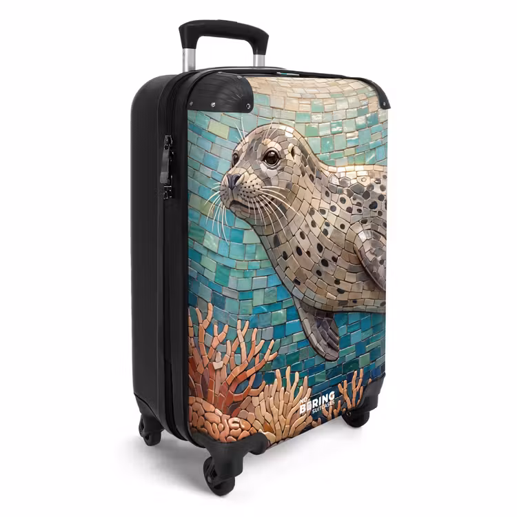 CaseSwap™ - Seal - Mosaic - Underwater - Animals - Blue — 2