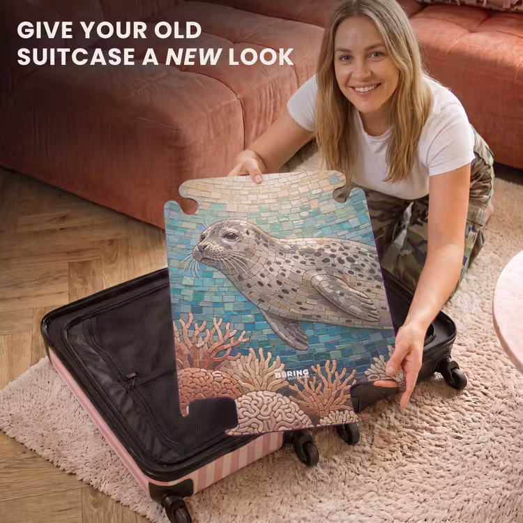 CaseSwap™ - Seal - Mosaic - Underwater - Animals - Blue — 3