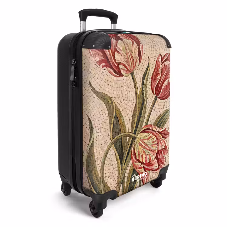 CaseSwap™ - Flowers - Mosaic - Red - Green - Art — 2