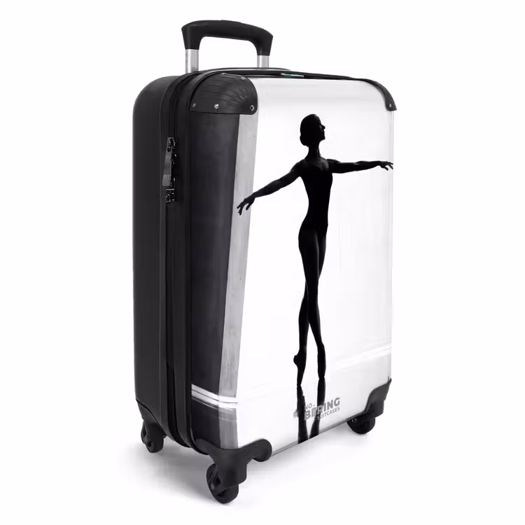CaseSwap™ - Dancer - Silhouette - Art - Modern - Black and White — 2