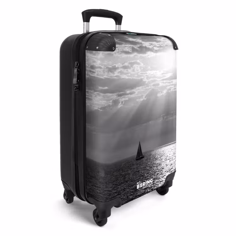 CaseSwap™ - Water - Boat - Sky - Nature - Black and White — 2