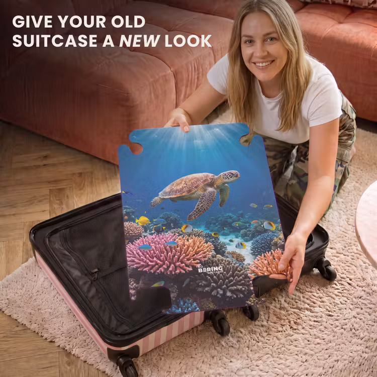CaseSwap™ - Turtle - Coral Reef - Ocean - Animals - Blue — 3