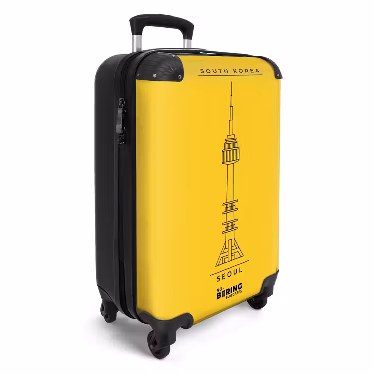 CaseSwap™ - Tower - Seoul - Architecture - Minimalist - Yellow — 2