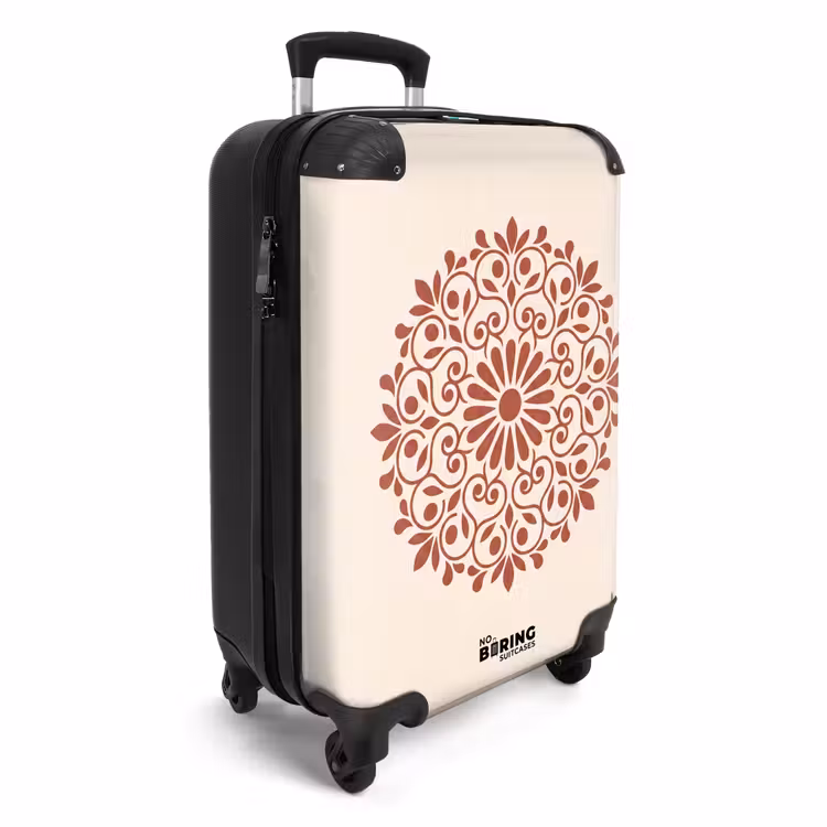 CaseSwap™ - Decoration - Circle - Symmetrical - Modern - Reddish-brown — 2