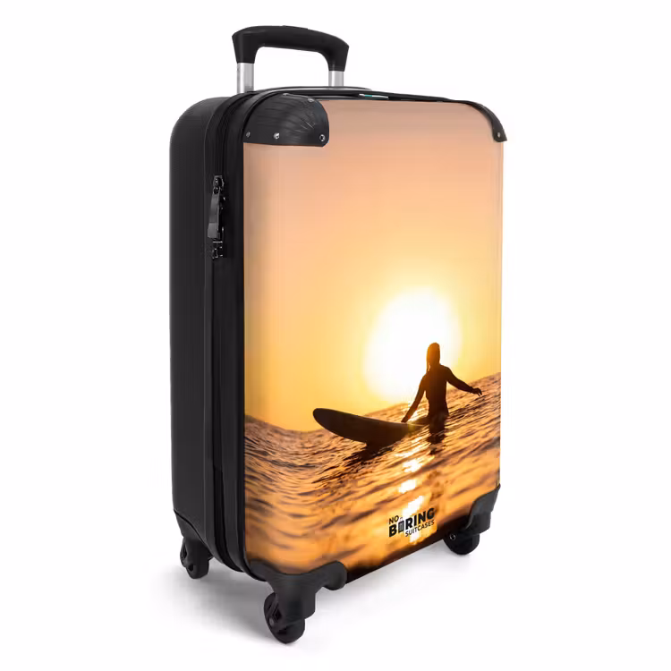 CaseSwap™ - Person - Surfing - Sunset - Sea - Orange — 2