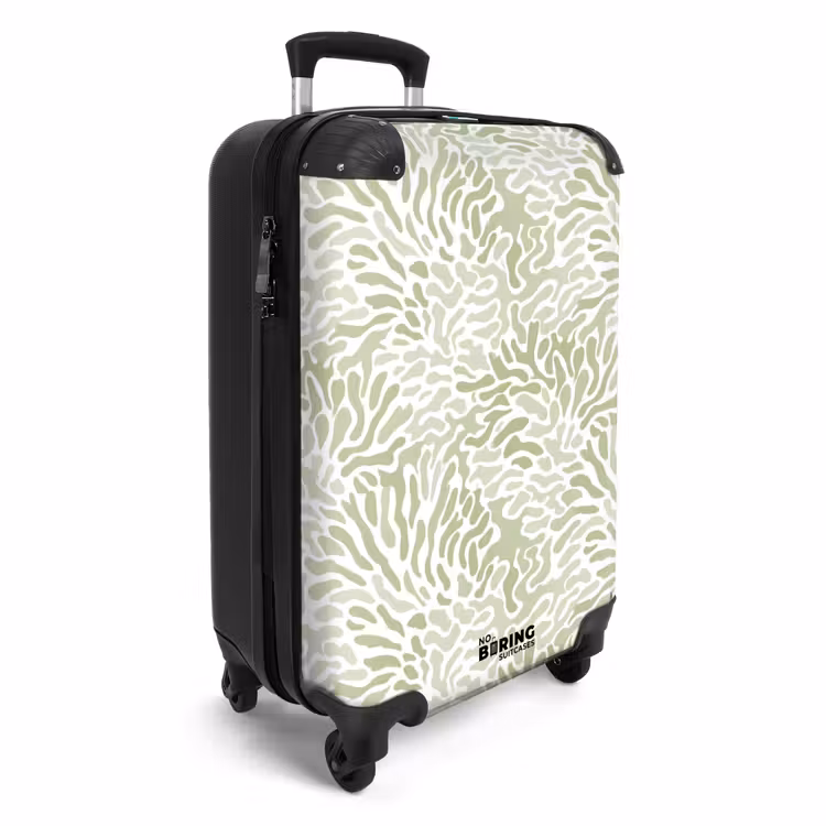 CaseSwap™ - Salvia Green - Abstract - Organic - Coral - Pattern — 2