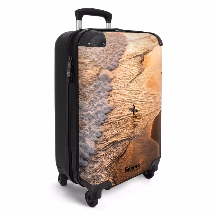 CaseSwap™ - Surfer - Beach - Sunset - Ocean - Gold — 2