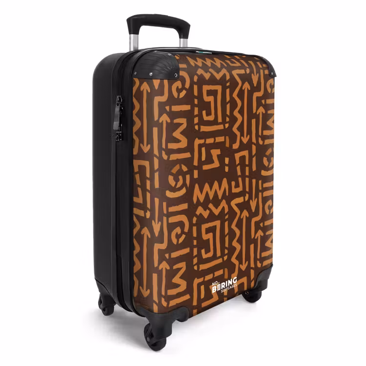 CaseSwap™ - Chocolate Brown - Ethnic - Tribal - Symbols — 2