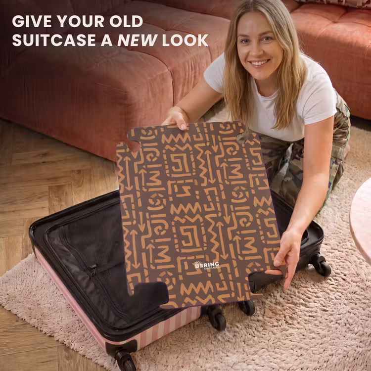 CaseSwap™ - Chocolate Brown - Ethnic - Tribal - Symbols — 3