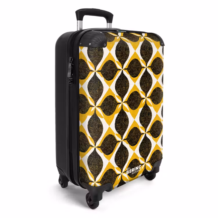 CaseSwap™ - Yellow - Black - Geometric - Retro - Texture — 2