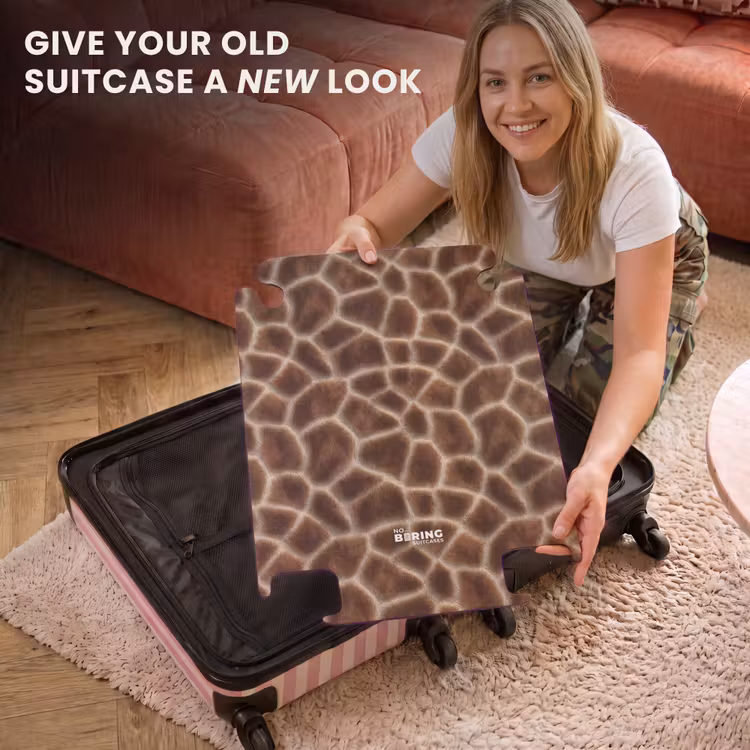 CaseSwap™ - Giraffe - Coat - Brown — 3
