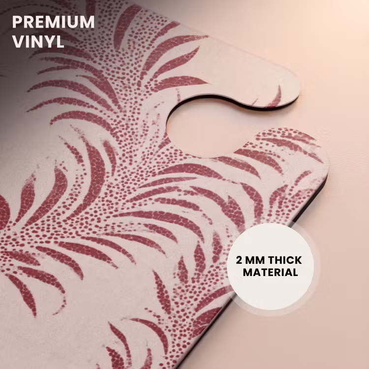 CaseSwap™ - Leaves - Linen - Red — 6