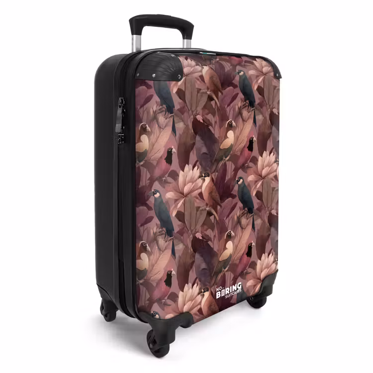 CaseSwap™ - Birds - Leaves - Pink — 2