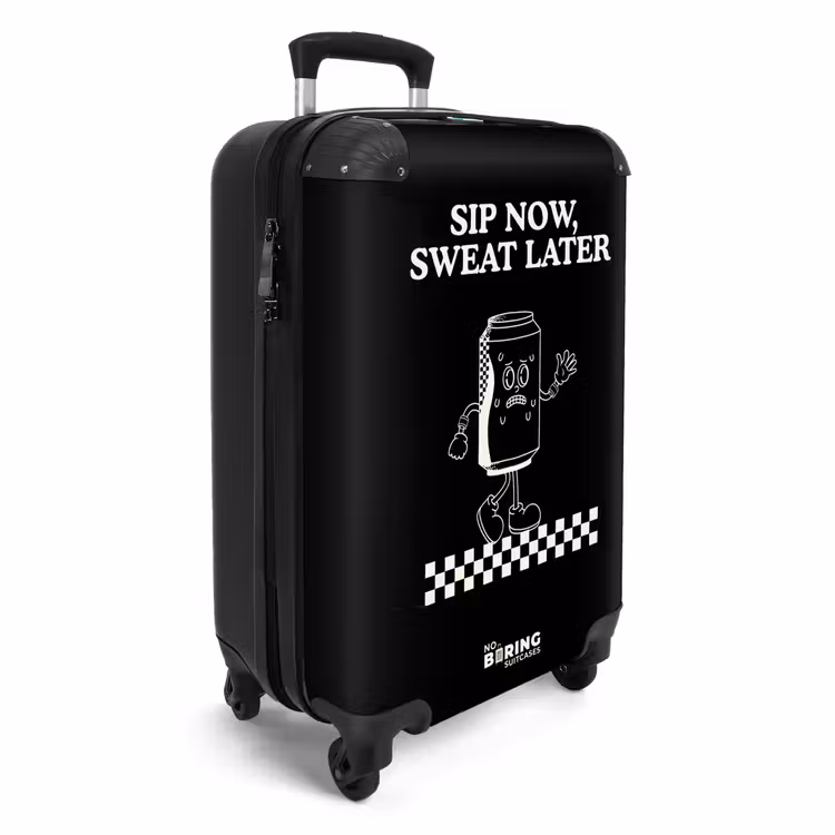 CaseSwap™ - Black - White - Can - Checkerboard Pattern — 2