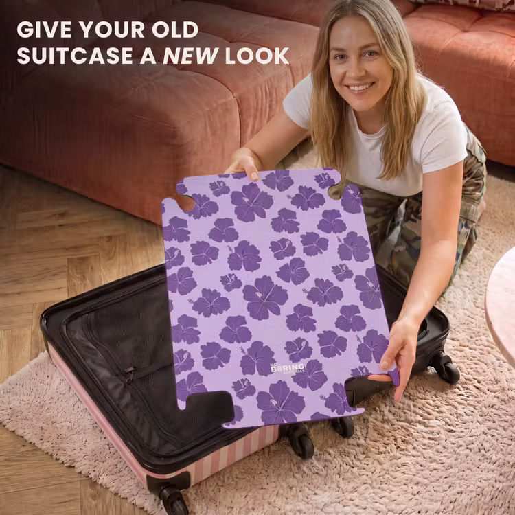 CaseSwap™ - Hibiscus - Flowers - Purple — 3