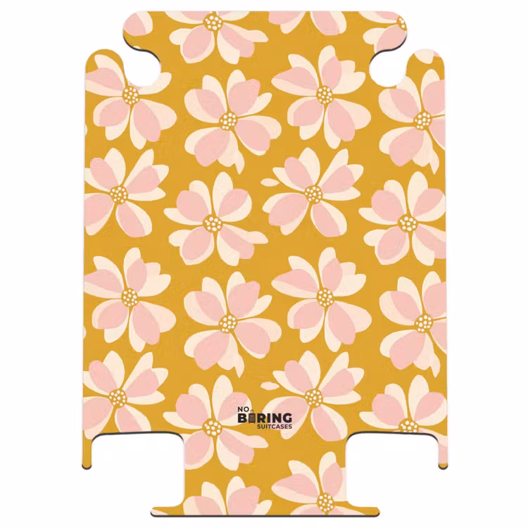 CaseSwap™ - Vintage - Flowers - Ochre Yellow — 1