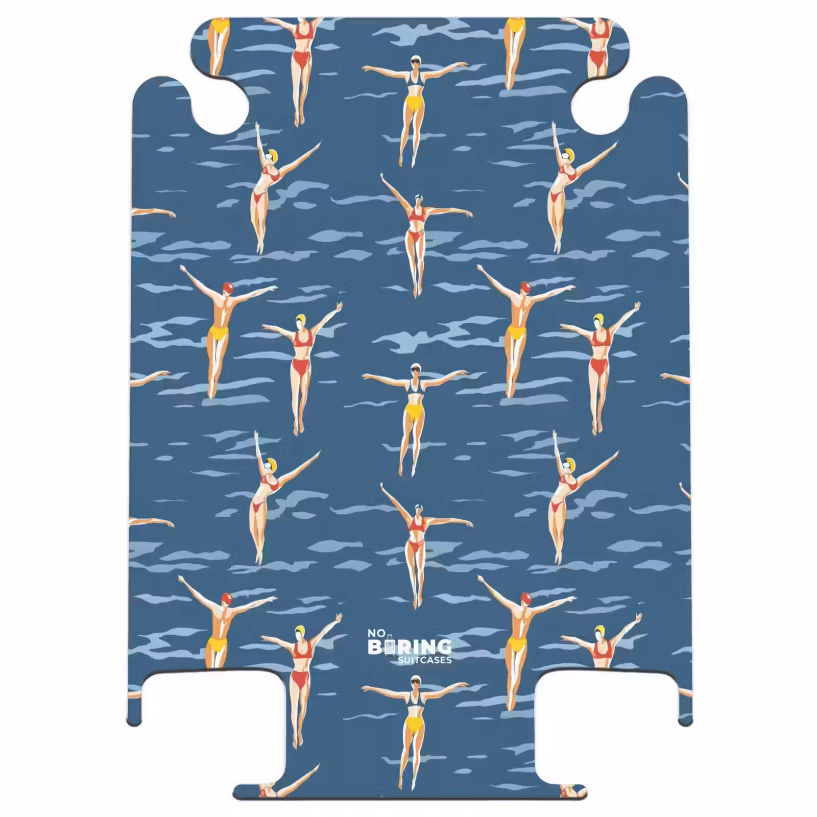 CaseSwap™ - Swimmers - Retro - Blue — 1