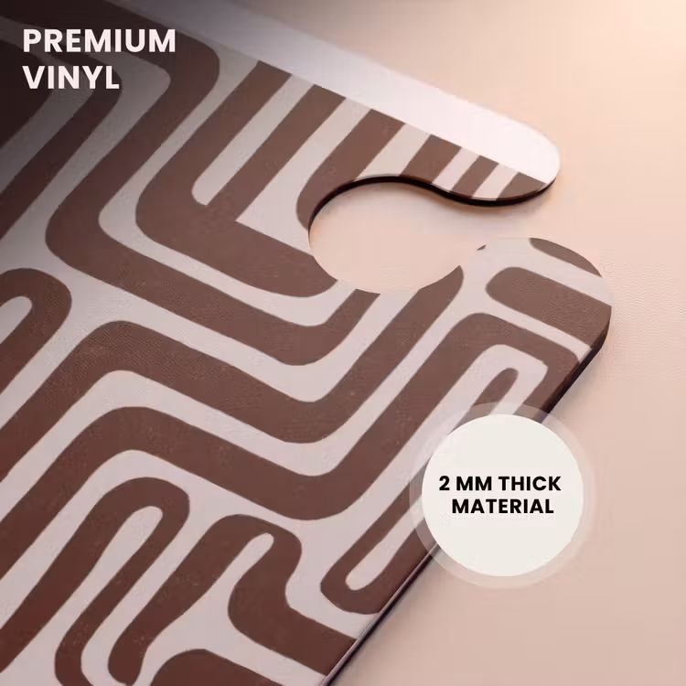 CaseSwap™ - Abstract - Pattern - Brown — 6