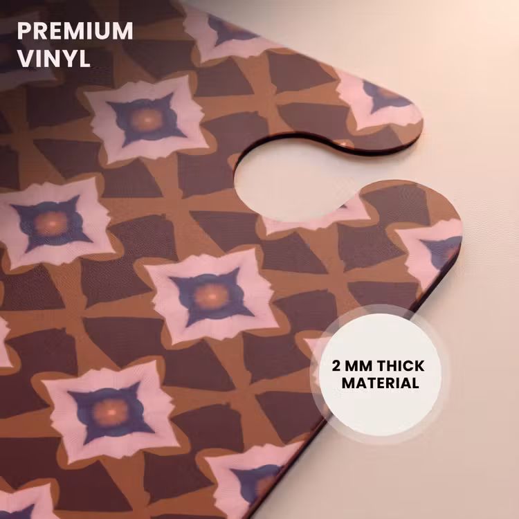 CaseSwap™ - Geometric - Elegant - Brown — 6