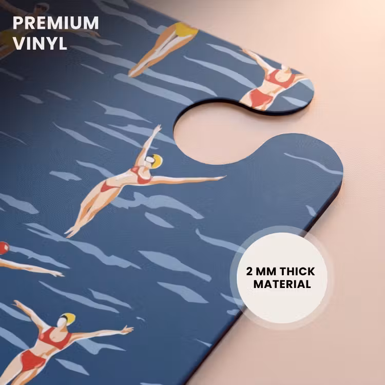 CaseSwap™ - Swimmers - Retro - Blue — 6