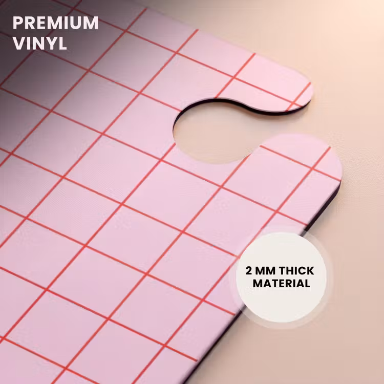 CaseSwap™ - Grid - Pattern - Pink — 6