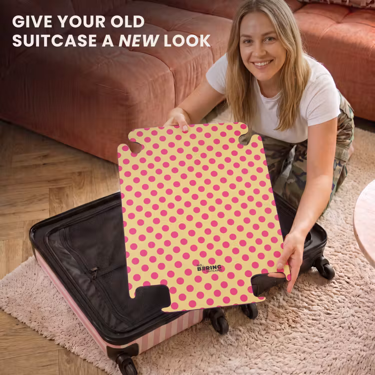 CaseSwap™ - Pink - Dots - Yellow — 3