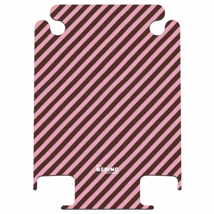 CaseSwap™ - Stripes - Pink - Brown — 1