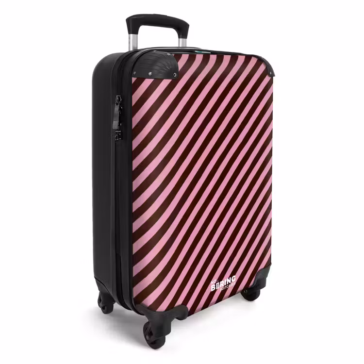 CaseSwap™ - Stripes - Pink - Brown — 2
