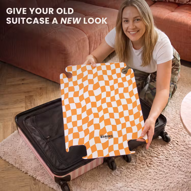 CaseSwap™ - Wavy - Pattern - Orange — 3