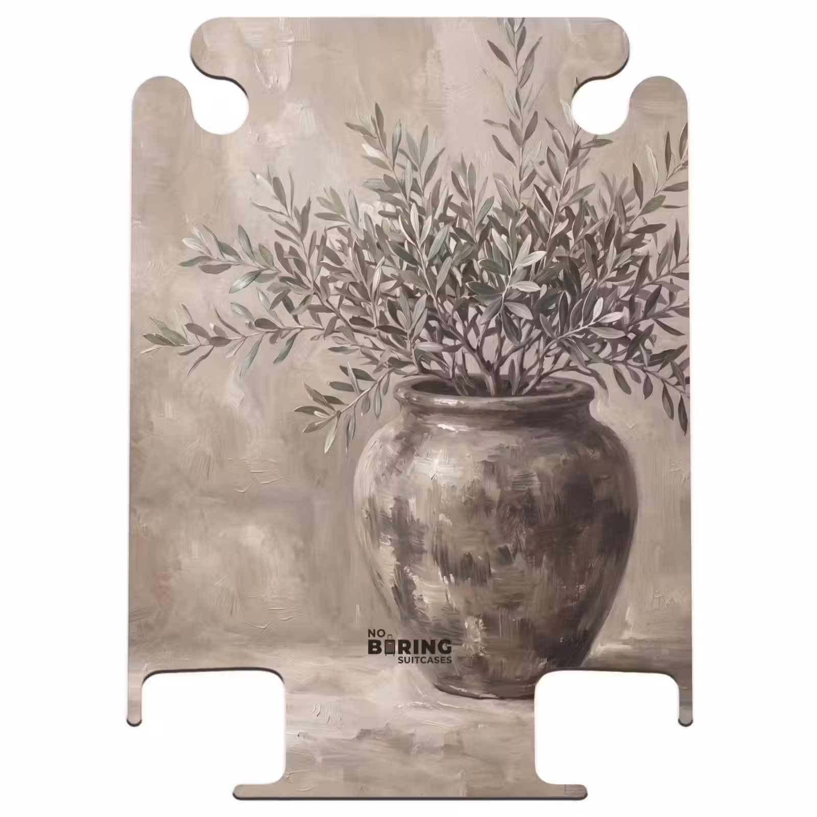 CaseSwap™ - Olive Tree - Clay Pot - Abstract - Beige — 1