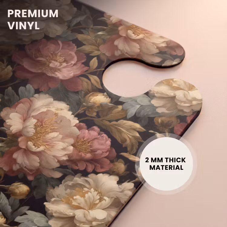 CaseSwap - Flowers - Baroque - Pattern - Pink - Cream — 6