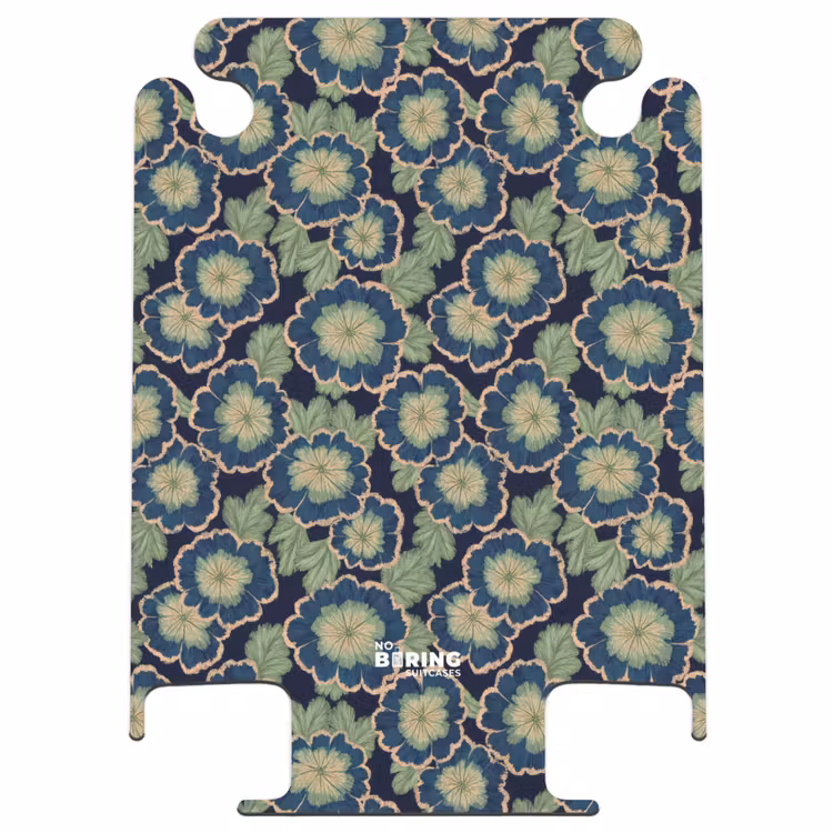 CaseSwap - Flowers - Embroidery - Pattern - Blue - Green — 1