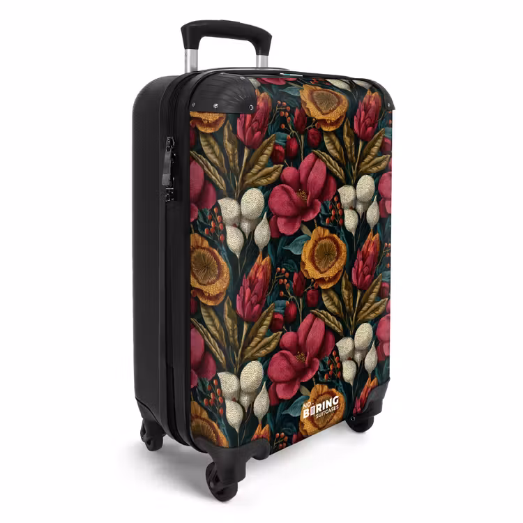 CaseSwap™ - Flowers - Pattern - Red - Gold — 2