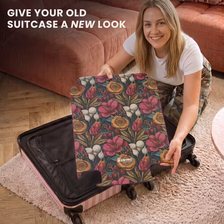 CaseSwap™ - Flowers - Pattern - Red - Gold — 3