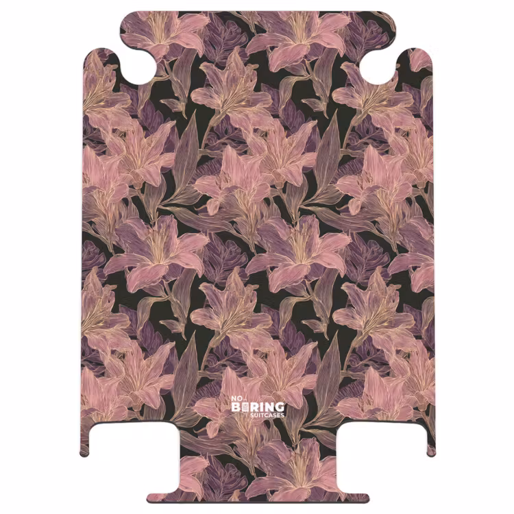 CaseSwap™ - Lilies - Pattern - Purple - Gold — 1