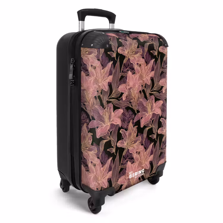CaseSwap™ - Lilies - Pattern - Purple - Gold — 2
